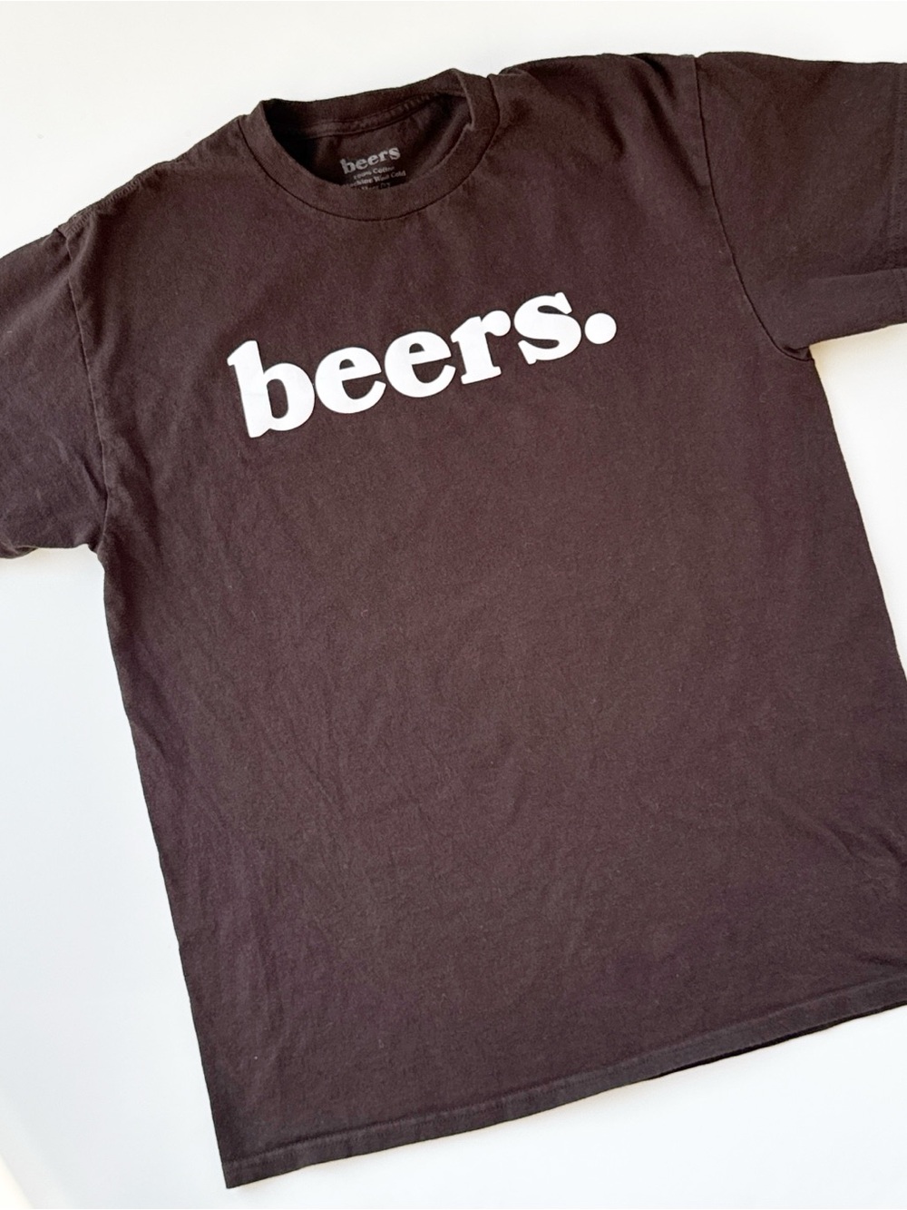 Beers. Brown Graphic Tee